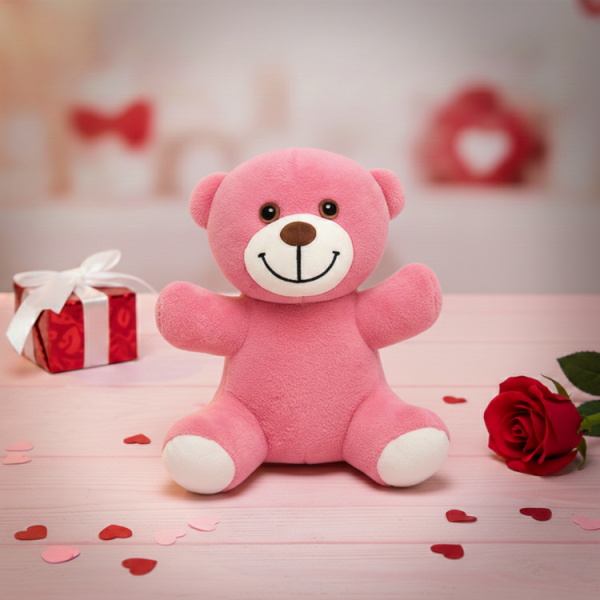 Pembe Pelüş Oyuncak Ayı